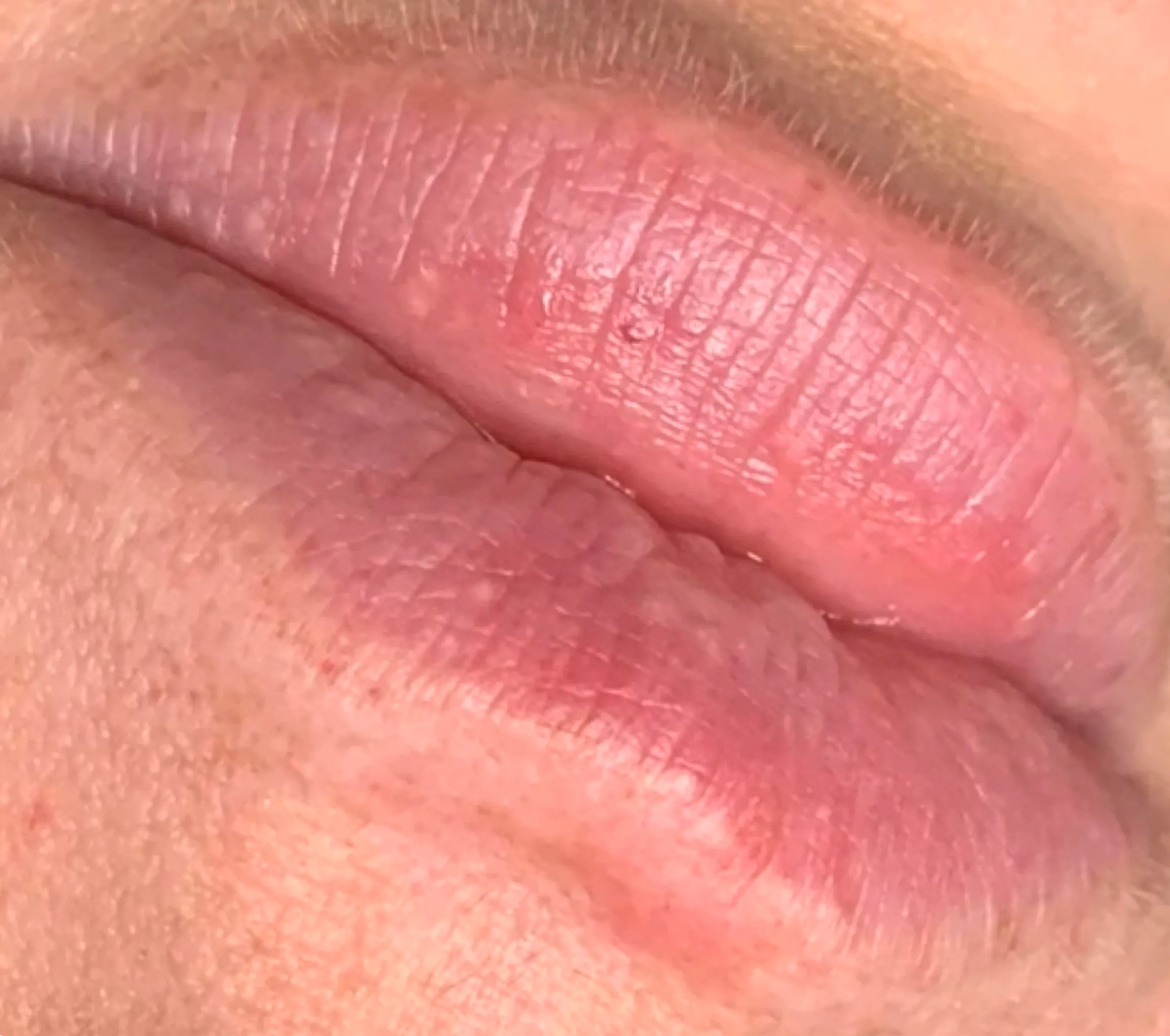 can I wipe my lips after lip tattoo